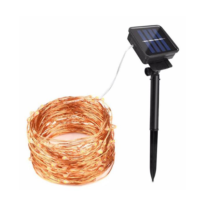 چراغ پارکی خورشیدی  مدل Solar Fairy Lights